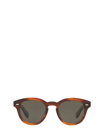 Shop Oliver Peoples Ov5413su Grant Tortoise Sunglasses In 1679p1