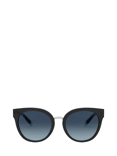 Shop Tiffany & Co Tiffany Tf4168 Black Sunglasses In 80014u