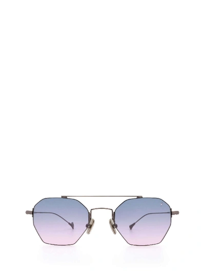 Shop Eyepetizer Remy Gunmetal Sunglasses In C.3-20