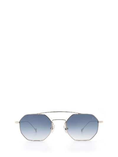 Shop Eyepetizer Versailles Silver Sunglasses In C.1-26f