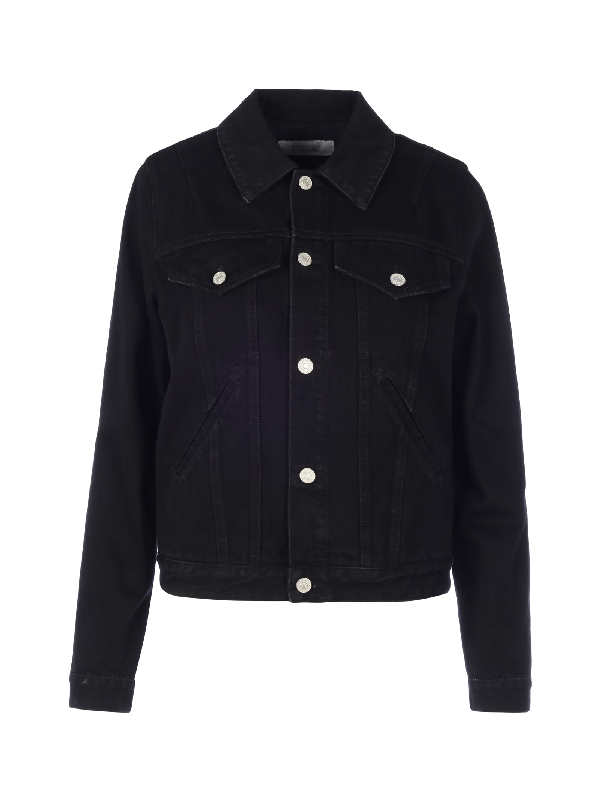 givenchy black denim jacket