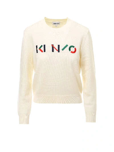 Shop Kenzo Sweater In White