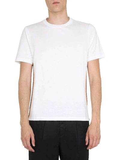 Shop Paul Smith Round Neck T-shirt In Bianco