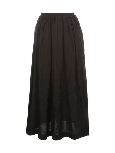Shop Uma Wang Gianna Wide Skirt In Black