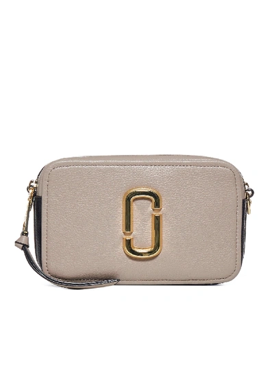 Marc Jacobs The Softshot 21 Bag In Beige Leather