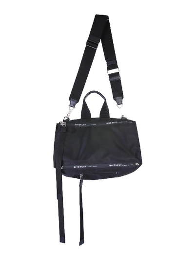 Shop Givenchy Pandora Messenger Bag In Nero