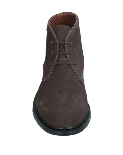 Shop Docksteps Ankle Boots In Dark Brown