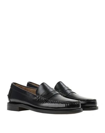 Shop Sebago Classic Dan Man Loafers Black Size 10.5 Soft Leather