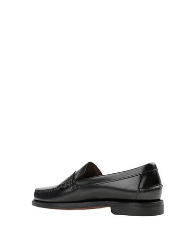 Shop Sebago Classic Dan Man Loafers Black Size 11.5 Soft Leather