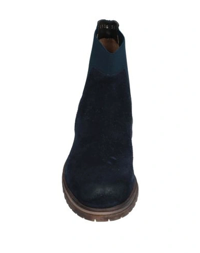 Shop Poesie Veneziane Ankle Boots In Dark Blue