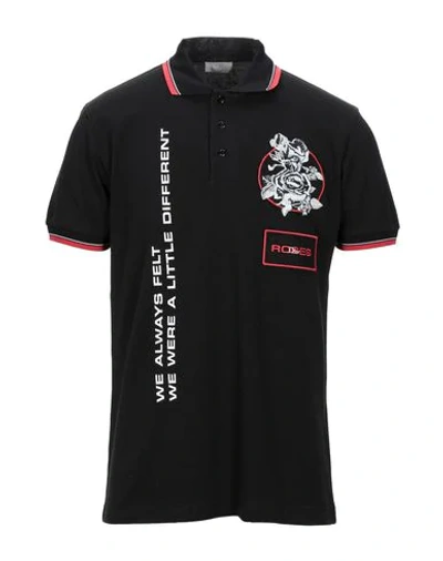 Shop Dior Polo Shirt In Black