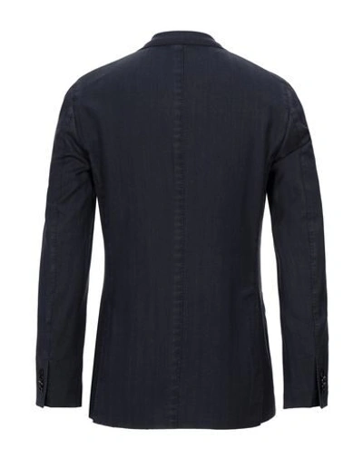 Shop Boglioli Suit Jackets In Slate Blue