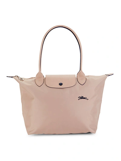 Shop Longchamp Small Le Pliage Club Tote In Light Pink