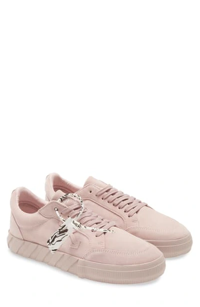 Shop Off-white Low Vulcanized Sneaker In Rose