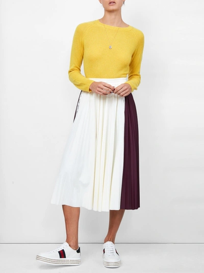 Shop Valentino Pleated Skirt