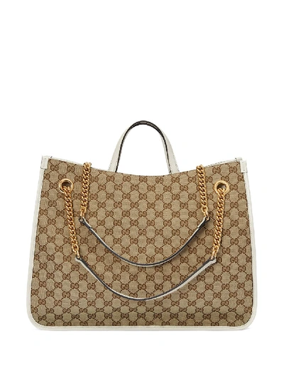 Shop Gucci Horsebit Shopping Bag