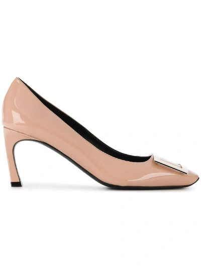 Shop Roger Vivier Belle Vivier Trompette Pumps In Pink