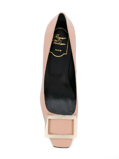 Shop Roger Vivier Belle Vivier Trompette Pumps In Pink