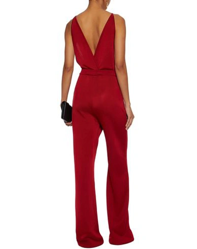 Shop Balmain Jumpsuit/one Piece In Red