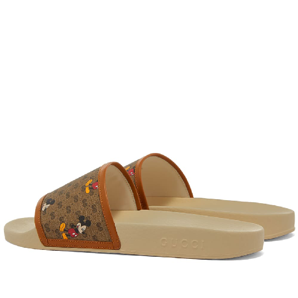 womens mickey mouse slides