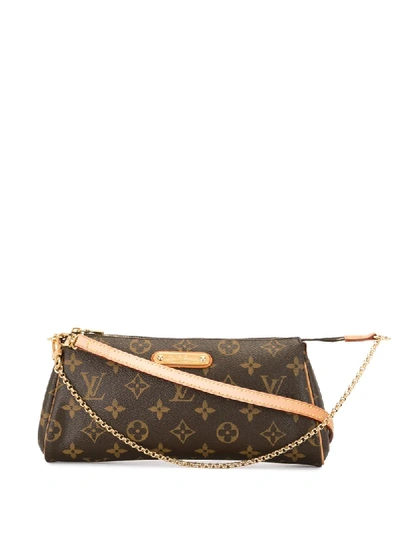 Pre-owned Louis Vuitton 2008  Eva Clutch In Brown