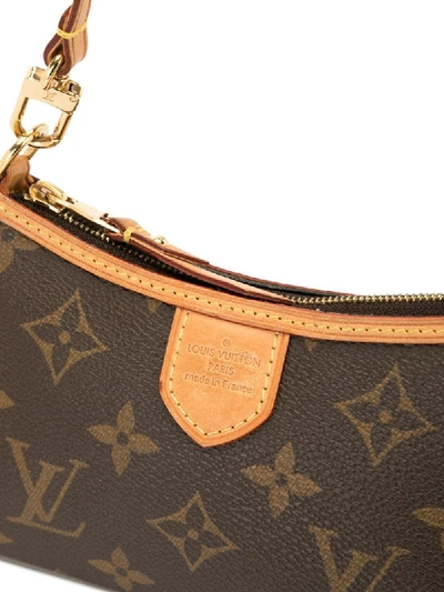 Pre-owned Louis Vuitton 2010  Delightful Tote In Brown