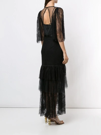 Shop Alice Mccall Love Craft Maxi Dress In Black