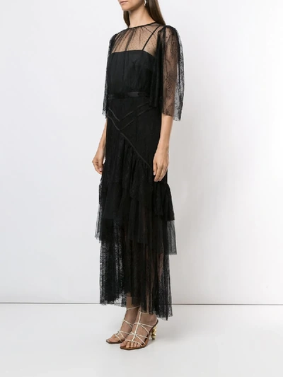 Shop Alice Mccall Love Craft Maxi Dress In Black