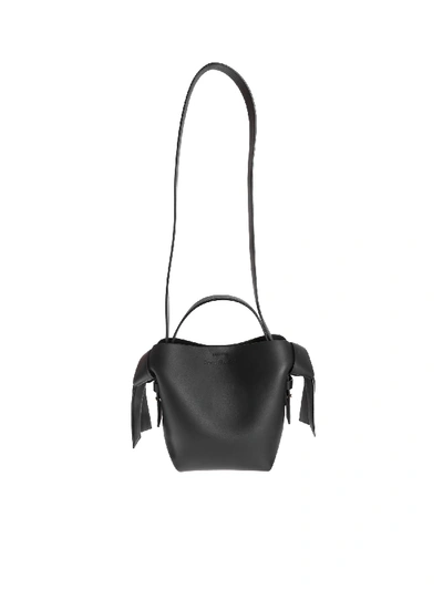 Shop Acne Studios Musubi Mini Bag In Black