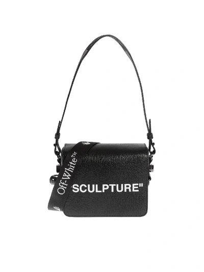 Shop Off-white Sculpture Flap Bag In Black