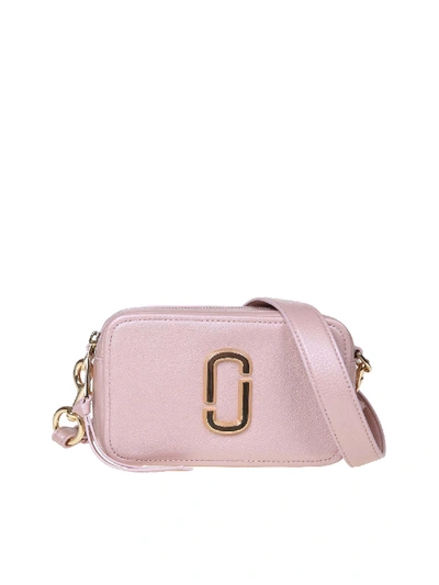 Shop Marc Jacobs The Softshot Pearlized Bag In Pearl Blush Color In Pink