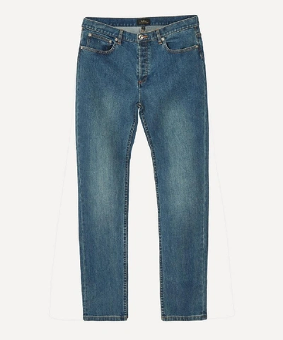 Shop Apc New Standard Jean In Blue