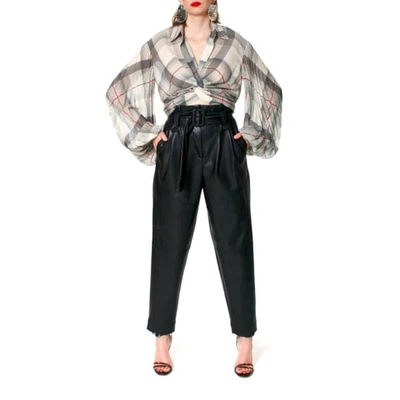 Aggi By Halewski Carrie Cynical Black Pants