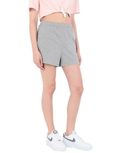 Shop Les Girls Les Boys Shorts & Bermuda Shorts In Grey