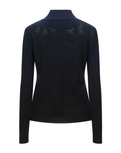 Shop Fendi Turtleneck In Dark Blue