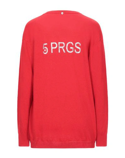 Shop 5 Progress Sweater In Red