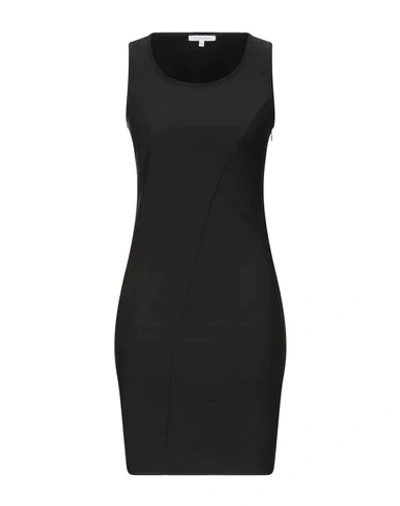 Patrizia Pepe Short Dresses In Black