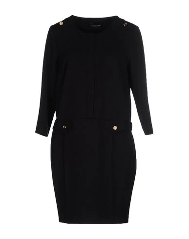 black colour short dress