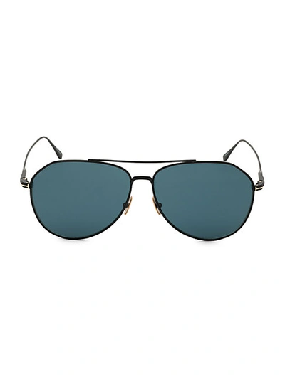 Shop Tom Ford Cyrus 62mm Aviator Sunglasses In Black