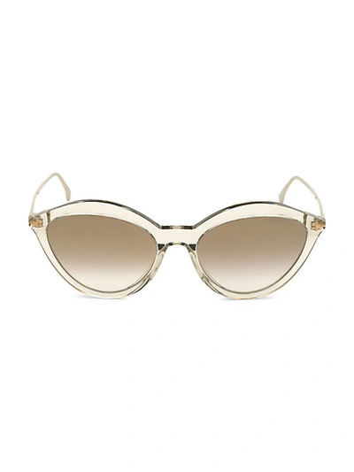 Shop Tom Ford Chloe 57mm Cat Eye Sunglasses In Yellow