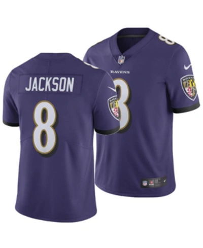 Shop Nike Men's Lamar Jackson Baltimore Ravens Limited Jersey In Purple