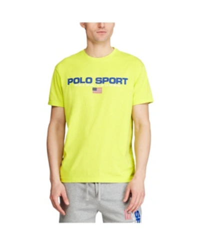 Shop Polo Ralph Lauren Men's Classic Fit Polo Sport T-shirt In Green