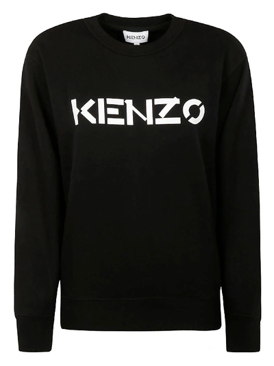 Shop Kenzo Classic Fit Sweatshirt In Black