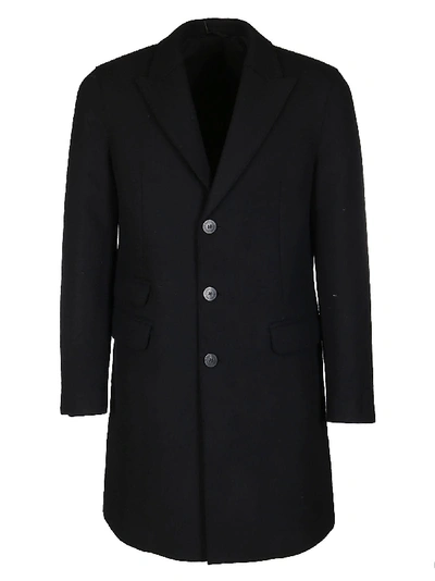 Shop Neil Barrett Black Wool-blend Coat