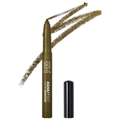 Shop Make Up For Ever Aqua Resist Smoky Eyeshadow Stick 04 Jungle .049 oz /1.4 G