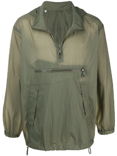Shop Mackintosh Craigie Lightweight Jacket In Green