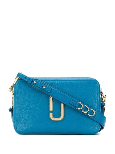 Shop Marc Jacobs The Softshot Crossbody Bag In Blue