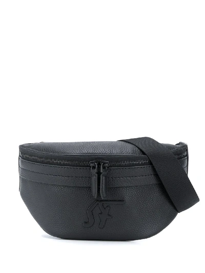 Shop Ferragamo Sf Cross-body Bag In Black