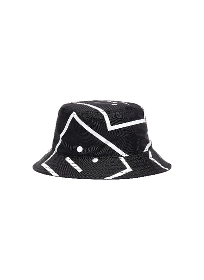 Shop Acne Studios Face Motif Bucket Hat