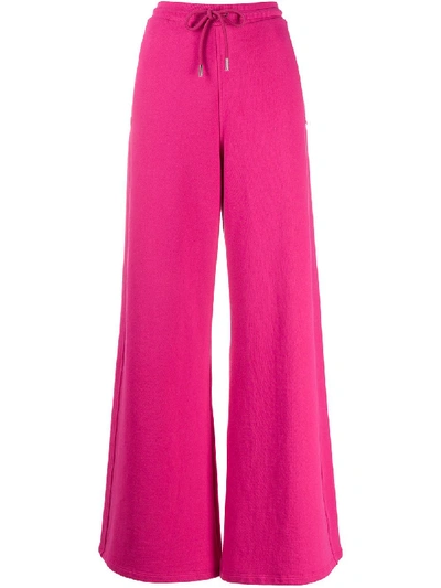 Shop Opening Ceremony Flared Track Pants In Pink